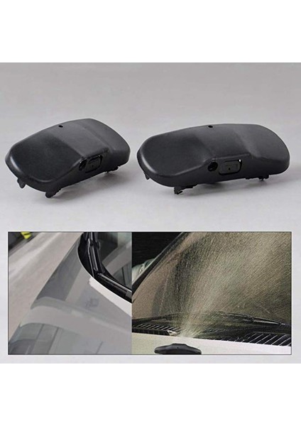2pcs Ön Cam Yıkayıcı Jet Su Sprey Nozul Passat B6 Jetta Golf Gtı Caddy 2KD955985 (Yurt Dışından) modelleri