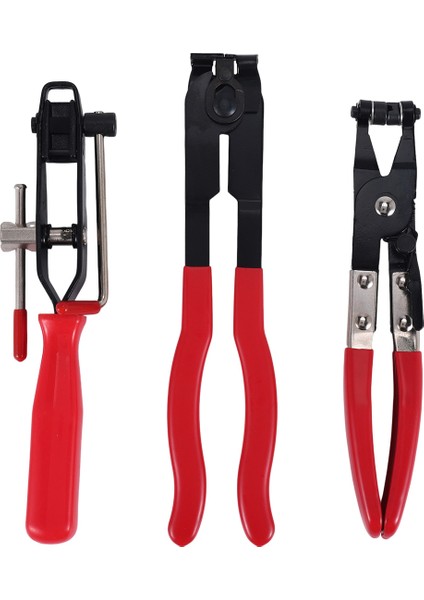 3pcs Cv Ortak Önyükleme Kelepçesi Plakalar Otomobil Bantlama El Aracı Kiti Soğutucu Hortumla Çok Fonksiyonlu Kullanım Için Set Setle Hortum Yakıt Hortumu Kelepçeleri Araçları (Yurt Dışından)