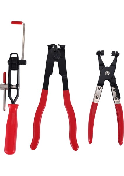3pcs Cv Ortak Önyükleme Kelepçesi Plakalar Otomobil Bantlama El Aracı Kiti Soğutucu Hortumla Çok Fonksiyonlu Kullanım Için Set Setle Hortum Yakıt Hortumu Kelepçeleri Araçları (Yurt Dışından) fırsatları