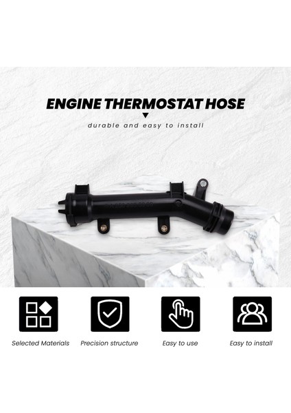 2562033900 Motor Termostat Hortumu Soğutma Su Hortumu Mercedes-Benz Için W222 W167 W292 CLS450 E450 E53 GLE450 GLS450 (Yurt Dışından) fiyatları