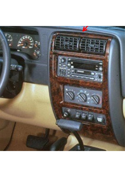 2pcs Gösterge Paneli Orta Klima Outlet Izgara 5FS10LAZAB Jeep Cherokee Xj 1997-2001 Ac Hava Havalandırma Nozul Izgara (Yurt Dışından) modelleri