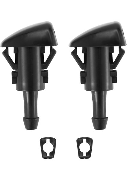 Chrysler, Dodge, Ram, Jeep Için Ön Ön Cam Yıkayıcı Nozles Silecek Sprey Kiti 4805742AB, 5116079AA Parça Numarasını Değiştiriyor (Yurt Dışından) modelleri