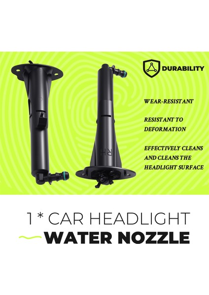 Porsche Cayenne Için Araba Far Su Nozumu 95862816210 (Yurt Dışından) indirimleri