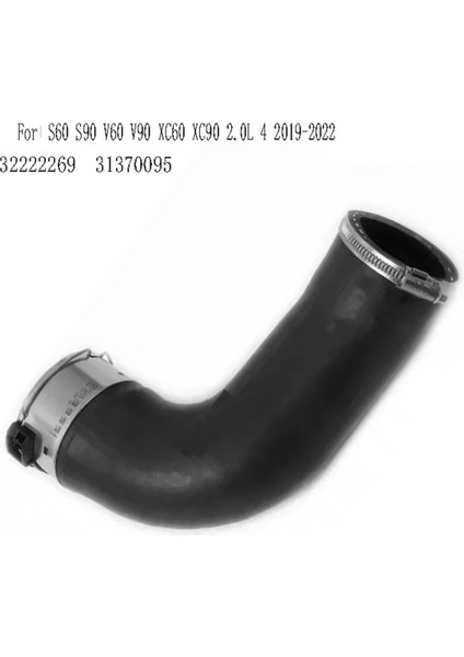 32222269 Turbo Intercooler Hortum Volvo S60 S90 V60 V90 XC60 XC90 2.0l 4 2019-2022 Polestar 1 31370095 (Yurt Dışından) fırsatları