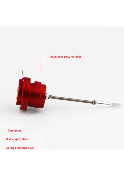 Ayarlanabilir Turbo Aktüatör Dahili Atık Ayarı Valf Turboşarj Alüminyum Alaşım Araç Turbo Solenoid Valf Aksesuarları (Yurt Dışından) fırsatları