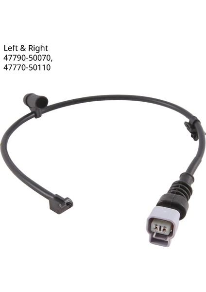 Ön Aks Sol ve Sağ Fren Yolu Aşınma Sensörü Lse Ls F4 460 USF40, 47790-50070 + 47770-50110 (Yurt Dışından) fırsatları