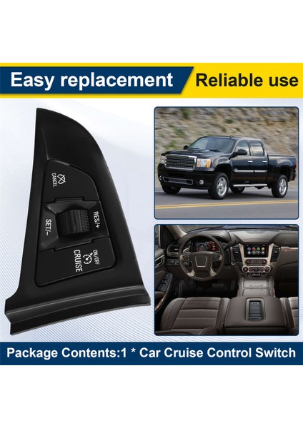 Gmc Chevrolet Lhd Için Araç Direksiyon Simidi Cruise Control Switch 22825473 (Yurt Dışından) indirimleri