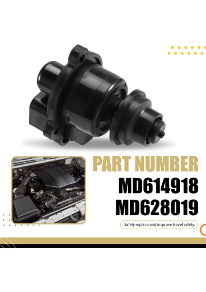 Mitsubishi Pajero Freeca Hyundai Için Araba Boşta Boşta Hava Kontrol Vanası MD614918 MD628019 (Yurt Dışından) indirimleri