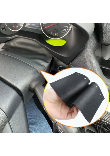 Araç Direksiyon Simidi Deri Deri Toz Kapağı Gösterge Tablosu Toz Koruma Vw Passat Magotan B6 cc Araç Aksesuarları (Yurt Dışından) modelleri
