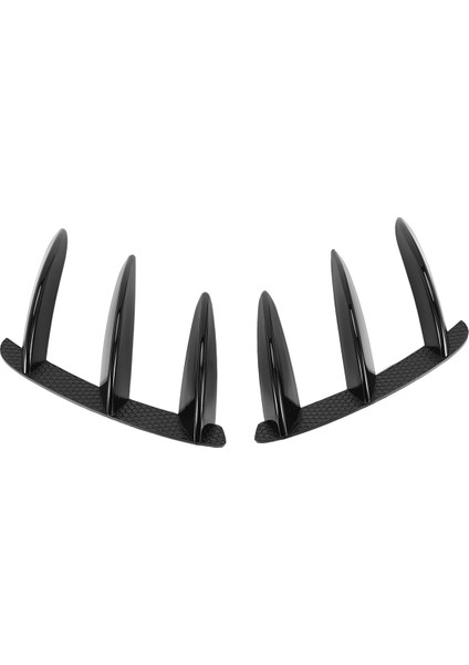 Arka Tampon Spoiler Yan Hava Outlet Kanadı Canard Fin, Mercedes Benz A-Serisi W176 A200 A260 A250 A45 Amg Için (Yurt Dışından) modelleri