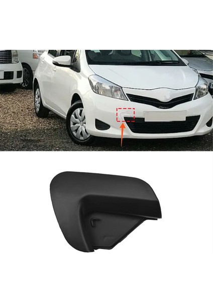 Araba Ön Tampon Çekme Kancası Kapak Kapak Çekme Römorku Toyota Yaris Le / Vitz 2013 2013 2014 Için Göz Kapağı Çekme Göz Kapağı (Yurt Dışından) fırsatları