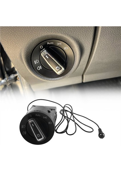 Araba Far Kafası Işık Lamba Anahtarı Işık Sensörü Modülü Vw Golf Için Yükseltme Jetta Mk5 6 Tiguan Touran Passat Bora (Yurt Dışından) indirimleri