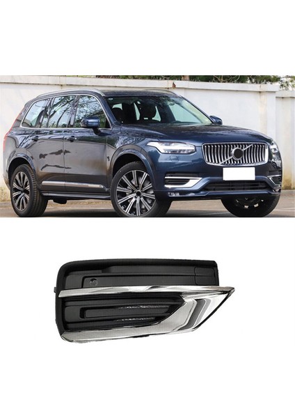 Sağ Ön Alt Tampon Sis Izgarası Grille Trim Krom Kapak 31663515 Volvo XC90 19-22 31663513 31663519 31663540 (Yurt Dışından) fırsatları