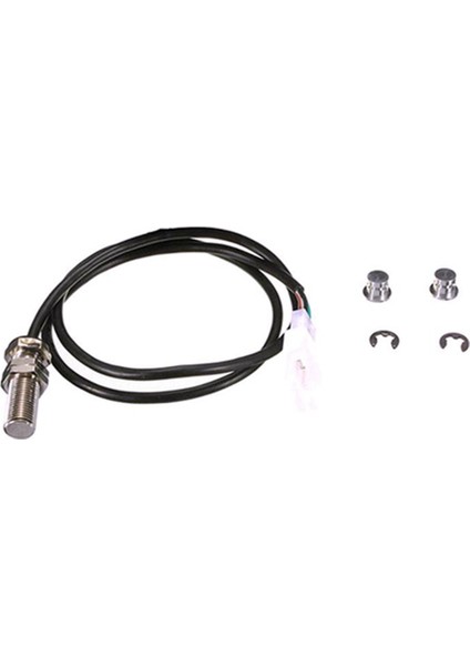 Motosiklet Dijital Atv Kilometre Sayacı Hızölçer Takometresi Için 6 Adet Sensör Kablosu (Yurt Dışından)