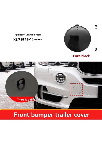 51117378591 Araba Ön Tampon Çekme Kanca Kapağı Bmw X5 F15 2013-2018 Beyaz (Yurt Dışından) indirimleri