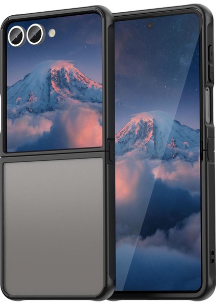 Samsung Galaxy Z Flip7 5g Için Buzlu Pc + Tpu Telefon Kılıfı (Yurt Dışından)