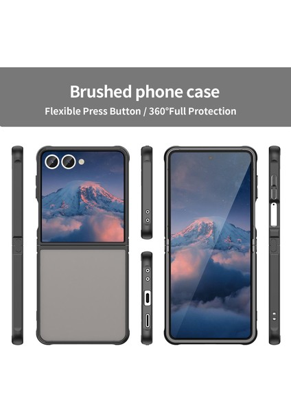 Samsung Galaxy Z Flip7 5g Için Buzlu Pc + Tpu Telefon Kılıfı (Yurt Dışından) fiyatları