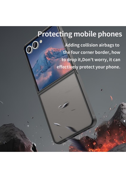 Samsung Galaxy Z Flip7 5g Için Buzlu Pc + Tpu Telefon Kılıfı (Yurt Dışından) fırsatları