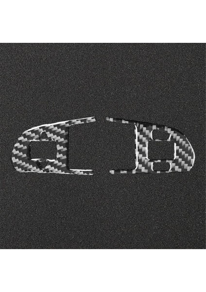 Audi Q7 2007-2015 Için Gerçek Yumuşak Karbon Fiber Araba Direksiyon Düğmeleri Kapak Kaplama Etiketi Iç Aksesuarları (Yurt Dışından) indirimleri