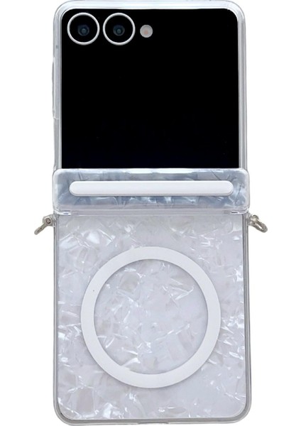 Shl Texture Magsafe Kılıf Samsung Galaxy Flip7 5g Için (Yurt Dışından)