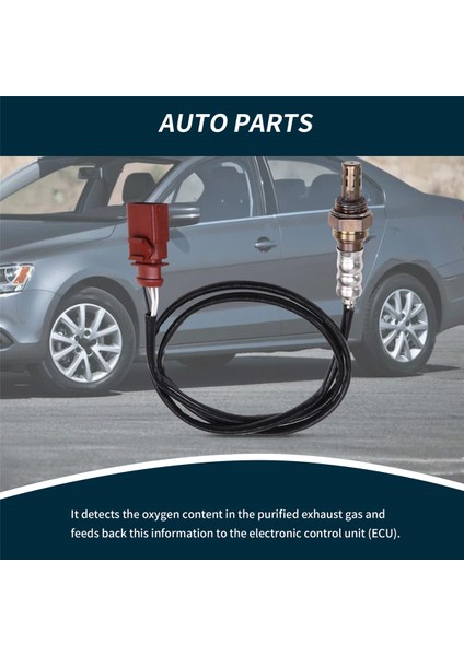 Otomotiv Arka Oksijen Sensoroksijen Sensörü O2 Yakıt Oranı Sensörü 06A906262DM Volkswagen Jetta 1.6l (Yurt Dışından) indirimleri