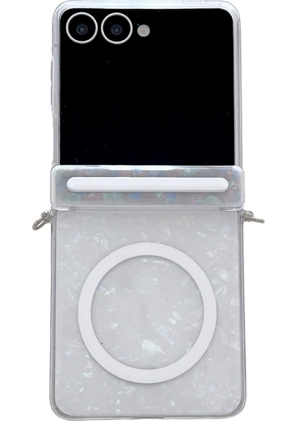 Shl Texture Magsafe Kılıf Samsung Galaxy Flip7 5g Için (Yurt Dışından)
