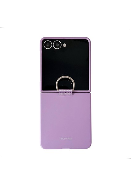 Samsung Galaxy Z Flip7 5g Için Halka Tokalı Katlanır Telefon Kılıfı (Yurt Dışından)