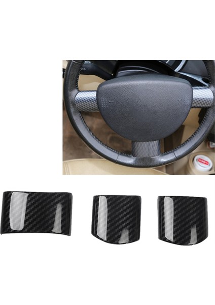 3pcs Araba Iç Direksiyon Simidi Trim Çerçeveleri Volkswagen Beetle 2003-2010 Lhd Için Kapak (Yurt Dışından) modelleri