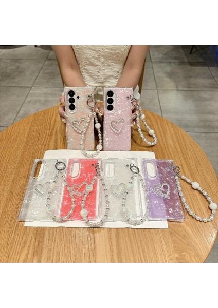 Samsung Galaxy Z Fold7 5g Için Sedefli Shl Dokulu Kılıf (Yurt Dışından) modelleri