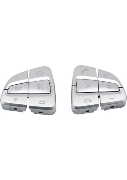 Mercedes-Benz C-Class W205 Glc W253 Için Araç Çok Fonksiyonlu Direksiyon Düğmesi Ses Acudu Anahtarı (Yurt Dışından)