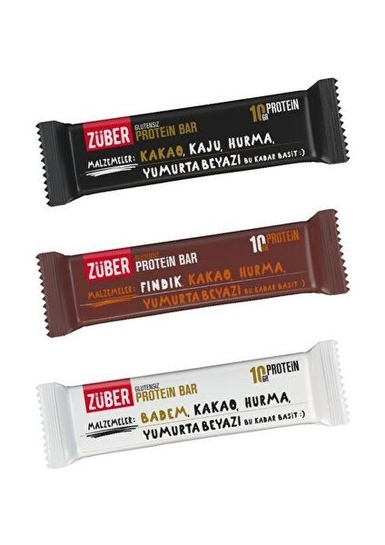 Protein Bar Deneme Paketi 35G x 3 Adet