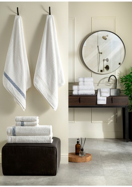 Helice Bej Pamuklu Yüz Havlusu 50X100 cm fırsatları