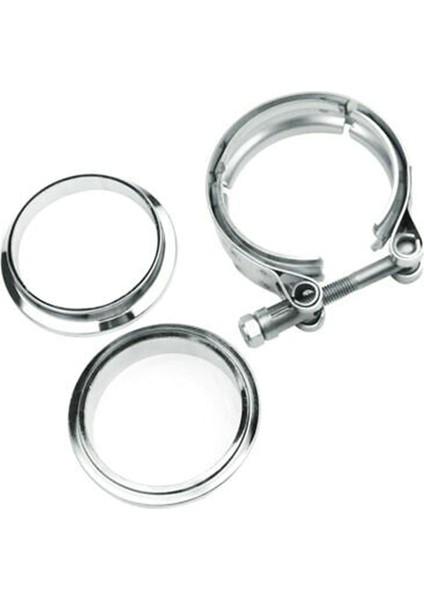 2,5 Inç 63MM Erkek/dişi V-Bandı Kelepçesi Flanş Kiti Turbo Downpipe Atık Aygağı V-Band Turbo Egzoz Boruları Araç Aksesuarları (Yurt Dışından) modelleri