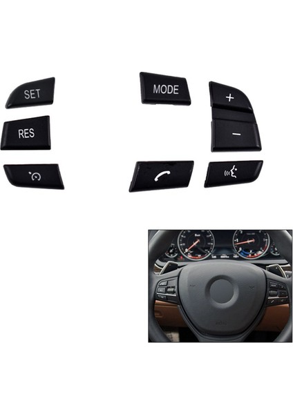 Bmw Için Araç Direksiyon Simidi Kontrol Anahtarı Düğmesi Kiti 1 3 5 6 7 Serisi F20 F22 F30 F34 F36 F10 F11 F07 F12 F01 F02 (Yurt Dışından) modelleri