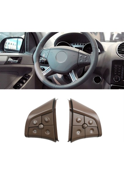 Araç Direksiyon Simidi Kontrol Anahtarı Düğmesi 4 Mercedes Için Anahtar Benz W164 ml Gl B/r Sınıfı 2006-2009 W251 Master Knob Broak (Yurt Dışından) indirimleri