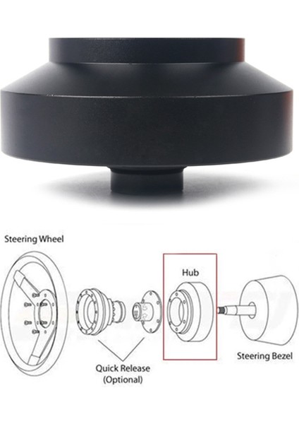 Subaru Wrx STI08-14 Için 105H Car Modifikasyon Direksiyon Simidi Taban Adaptörü (Yurt Dışından) fırsatları