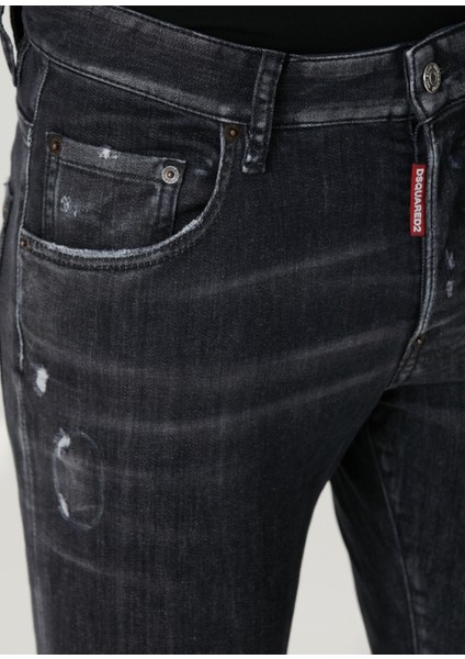 Skater Siyah Jean Pantolon fırsatları