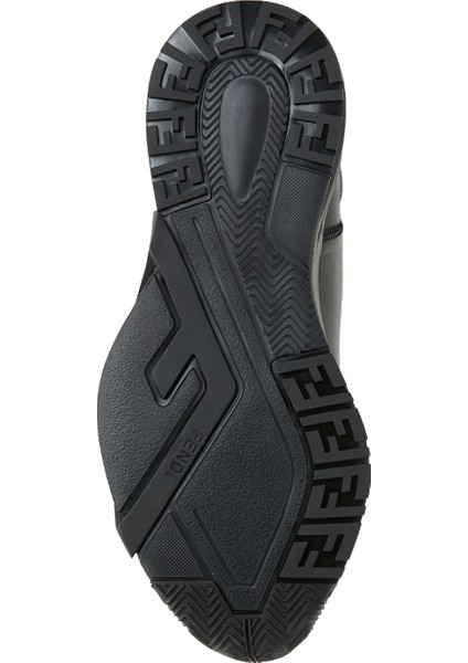 Siyah Erkek Deri Sneaker indirimleri