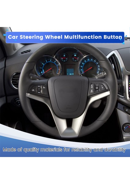 Araç Direksiyon Simidi Sağ Çok Fonksiyonlu Düğme Telefon Hacim Kontrol Anahtarı 96892135 Chevrolet Cruze 2009-2014 (Yurt Dışından) fırsatları