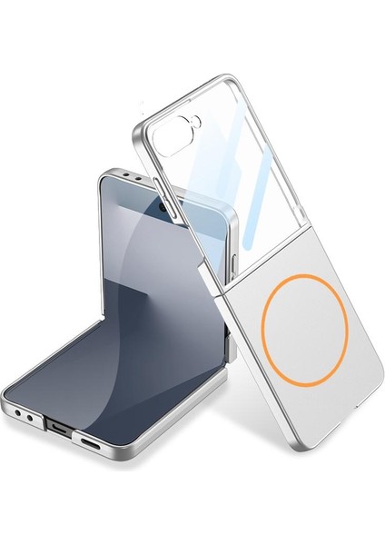 Samsung Galaxy Z Flip7 5g Için Magsafe Katlanabilir Telefon Kılıfı (Yurt Dışından)