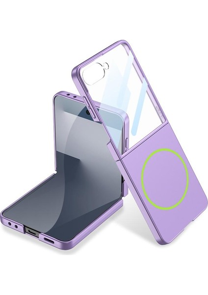 Samsung Galaxy Z Flip7 5g Için Magsafe Katlanabilir Telefon Kılıfı (Yurt Dışından)