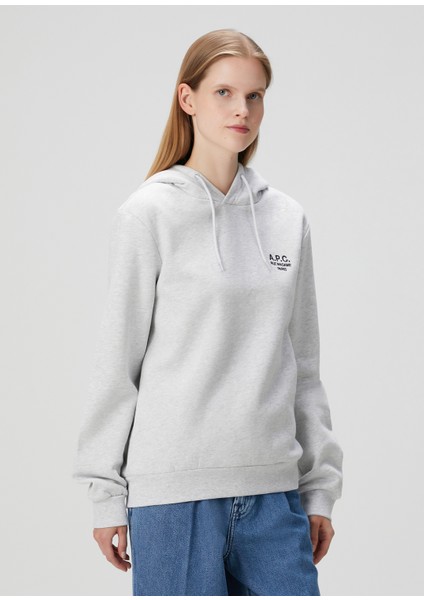 Gri Kapüşonlu Sweatshirt modelleri