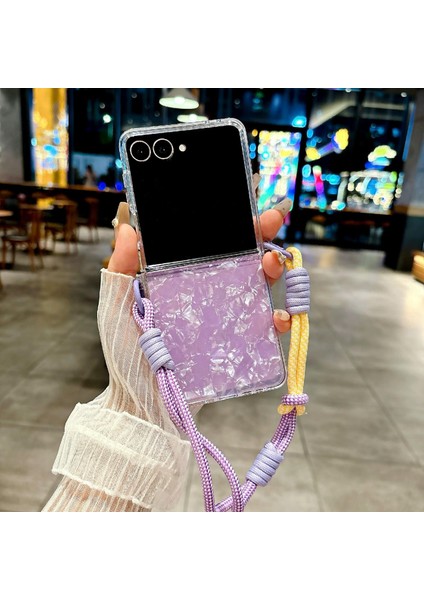 Samsung Galaxy Z Flip7 5g Için Yan Tokalı Shl Dokulu Kılıf (Yurt Dışından) fırsatları