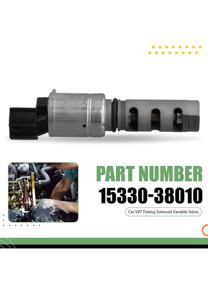 Araç Zamanlama Solenoid Vvt Valf Solenoid Kontrol Vanası 15330-38010 Toyota 4runner 2010-2014 Sequoia 2008-2014 (Yurt Dışından) indirimleri