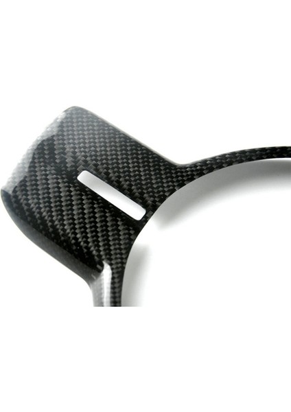 Toyota GT86 Subaru Brz Direksiyon Simidi Gerçek Karbon Fiber Değiştirme Dekoratif Çerçeve Şerit Kapak Kapak Çıkartmaları (Yurt Dışından) indirimleri