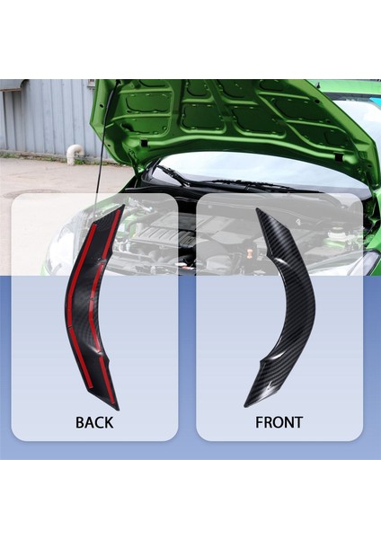 Mazda 2 Demio Dl Sedan Dj Hatchback 2018 2019 Için Karbon Fiber Direksiyon Çerçevesi Kapak Trim (Yurt Dışından) modelleri