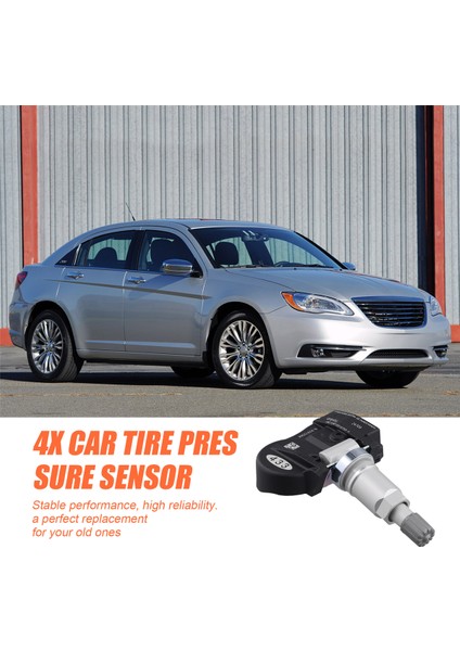 4pcs Araba Tpms Lastik Basınç Sensörü Lastik Basınç Dedektörü 56029527AA Chrysler Için 300 Sebring Dodge Şarj Cihazı (Yurt Dışından) fırsatları