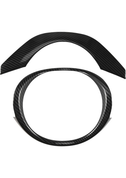 Honda Vezel Hr-V Hrv 2021 2022 Için 2pcs Iç Araç Karbon Fiber Direksiyon Paneli Kapak Trim Dekorasyon Çerçevesi (Yurt Dışından)
