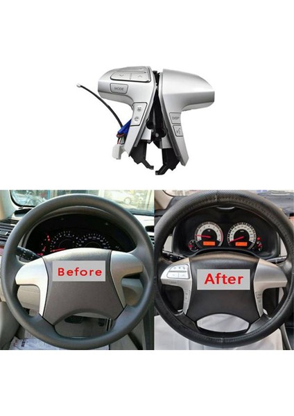 Toyota Camry Hilux Highlander Için Araba Bluetooth Direksiyon Ses Kontrol Düğmesi Anahtarı 84250-06160 (Yurt Dışından) indirimleri