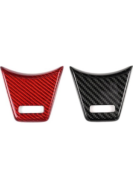 Subaru Wrx Için Gerçek Sert Karbon Fiber Çıkartma Stı 2022 2023 Araç Direksiyon Çarkı Düğmesi Çerçeve Iç Döşeme (Kırmızı) (Yurt Dışından) fiyatları